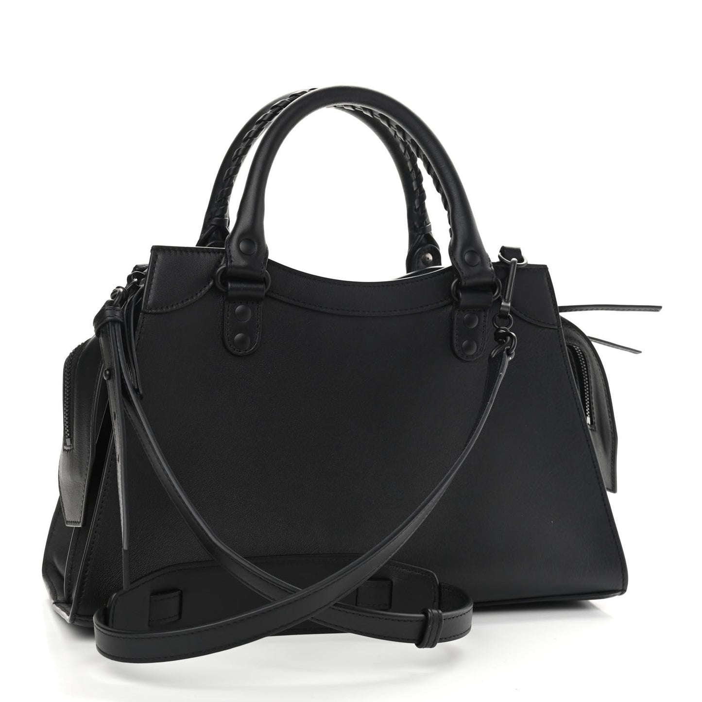 Smooth Calfskin Neo Classic Black Hardware S City Black
