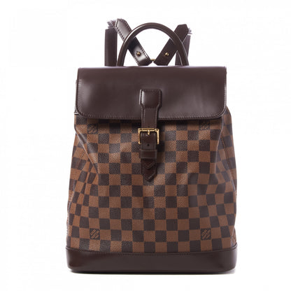 Louis Vuitton Damier Ebene Soho Backpack 1 of 9