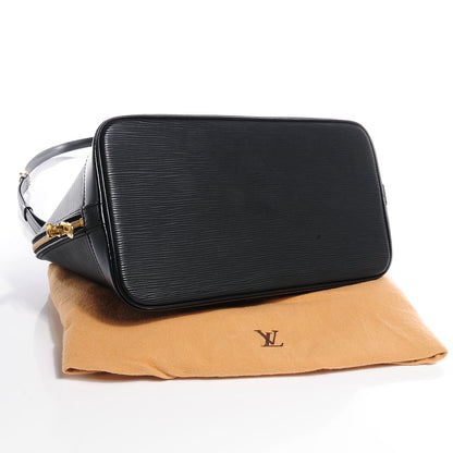 Louis Vuitton Epi Alma PM Black 4 of 7