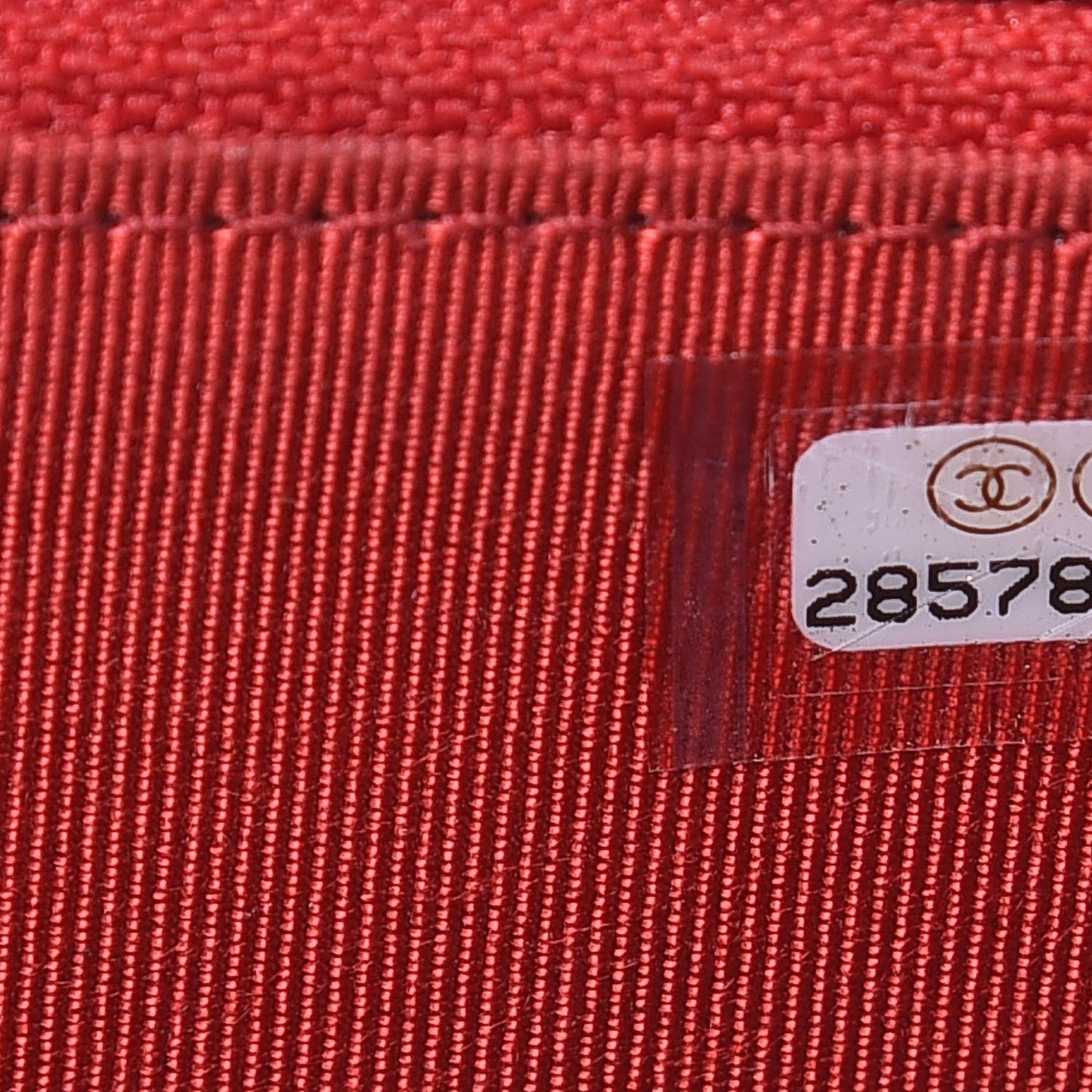 Caviar Quilted Medium Zip Around Wallet Red