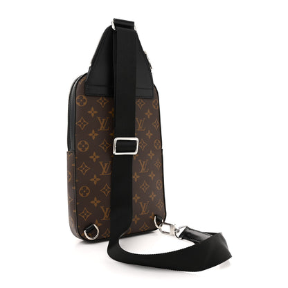 Louis Vuitton Monogram Macassar Avenue Sling Bag NM 3 of 11