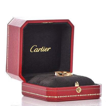 Cartier 18K Yellow Gold 3.5mm LOVE Wedding Band Ring 63 10.5 4 of 4