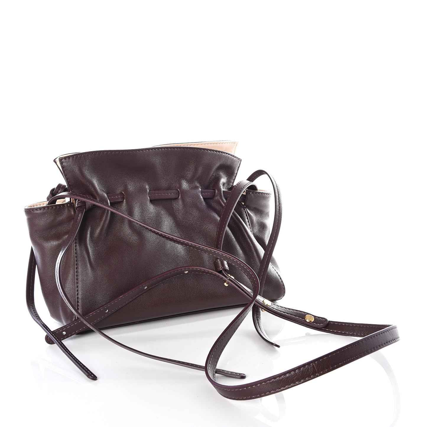 Lambskin Mini Protea Bag Cabernet Cleo