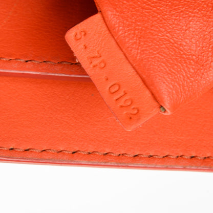 Celine Smooth Calfskin Mini Luggage Bright Orange 9 of 16