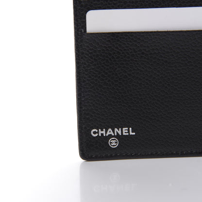 Chanel Caviar Timeless CC French Wallet Black 12 of 15