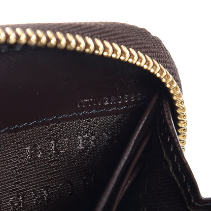 Burberry Haymarket Check Large Ziggy Zip Around Wallet Chocolate 8 of 11