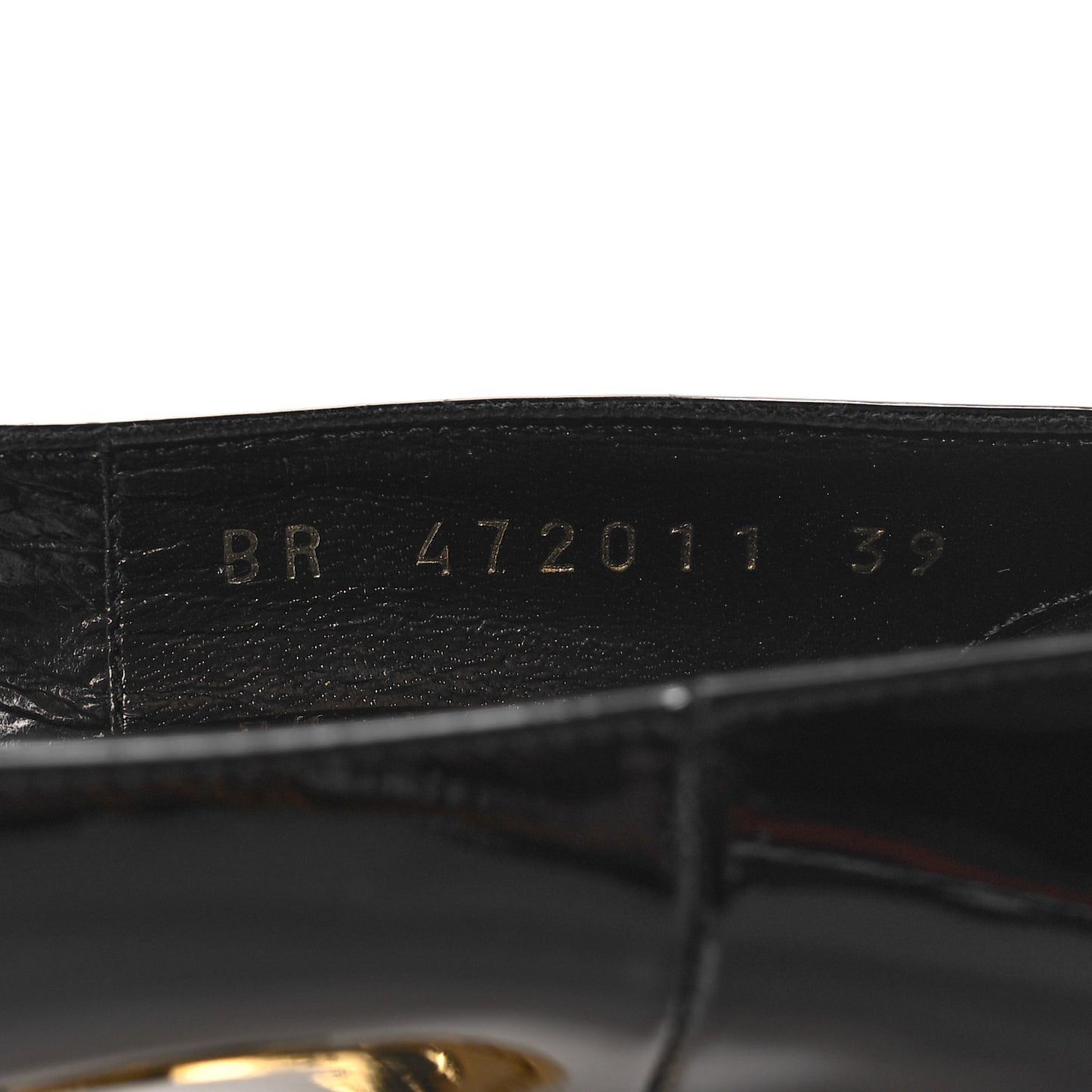 Patent Opyum 110 Pumps 39 Black Gold