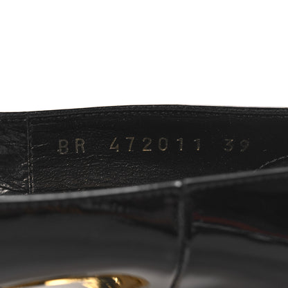 Saint Laurent Patent Opyum 110 Pumps 39 Black Gold 7 of 10