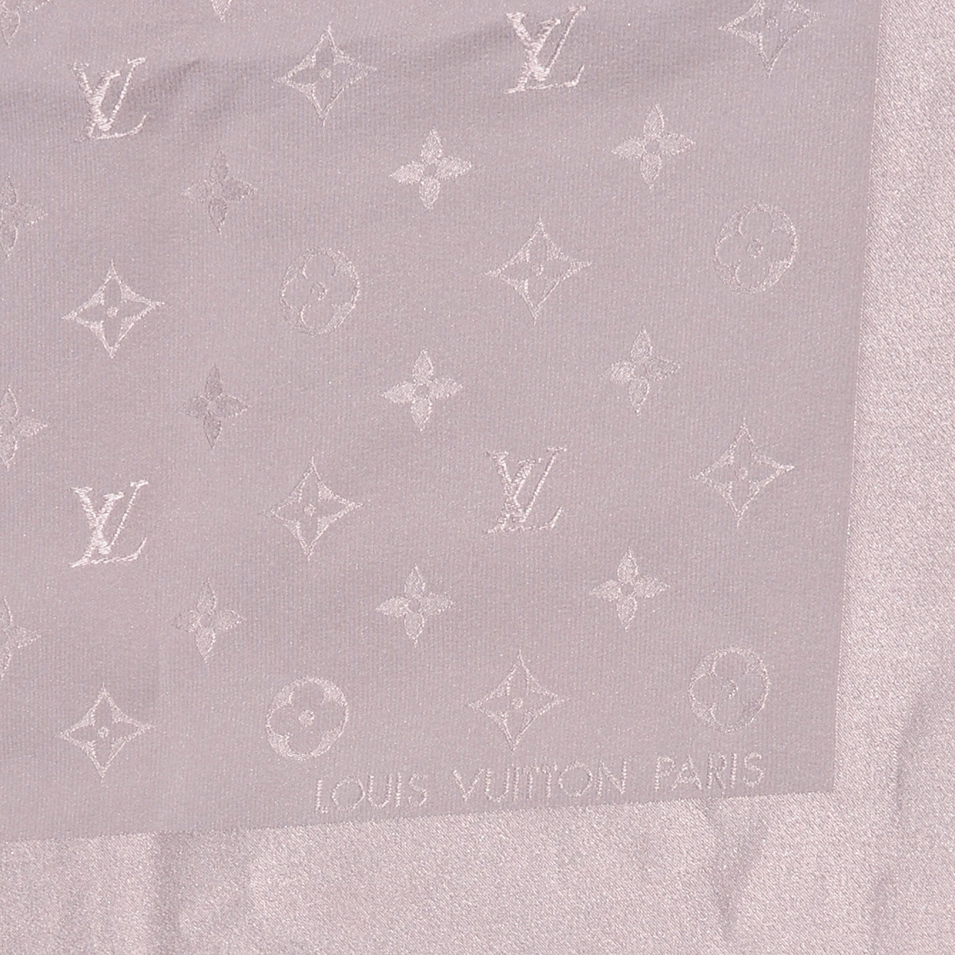 Silk Monogram Monaco Scarf Purple