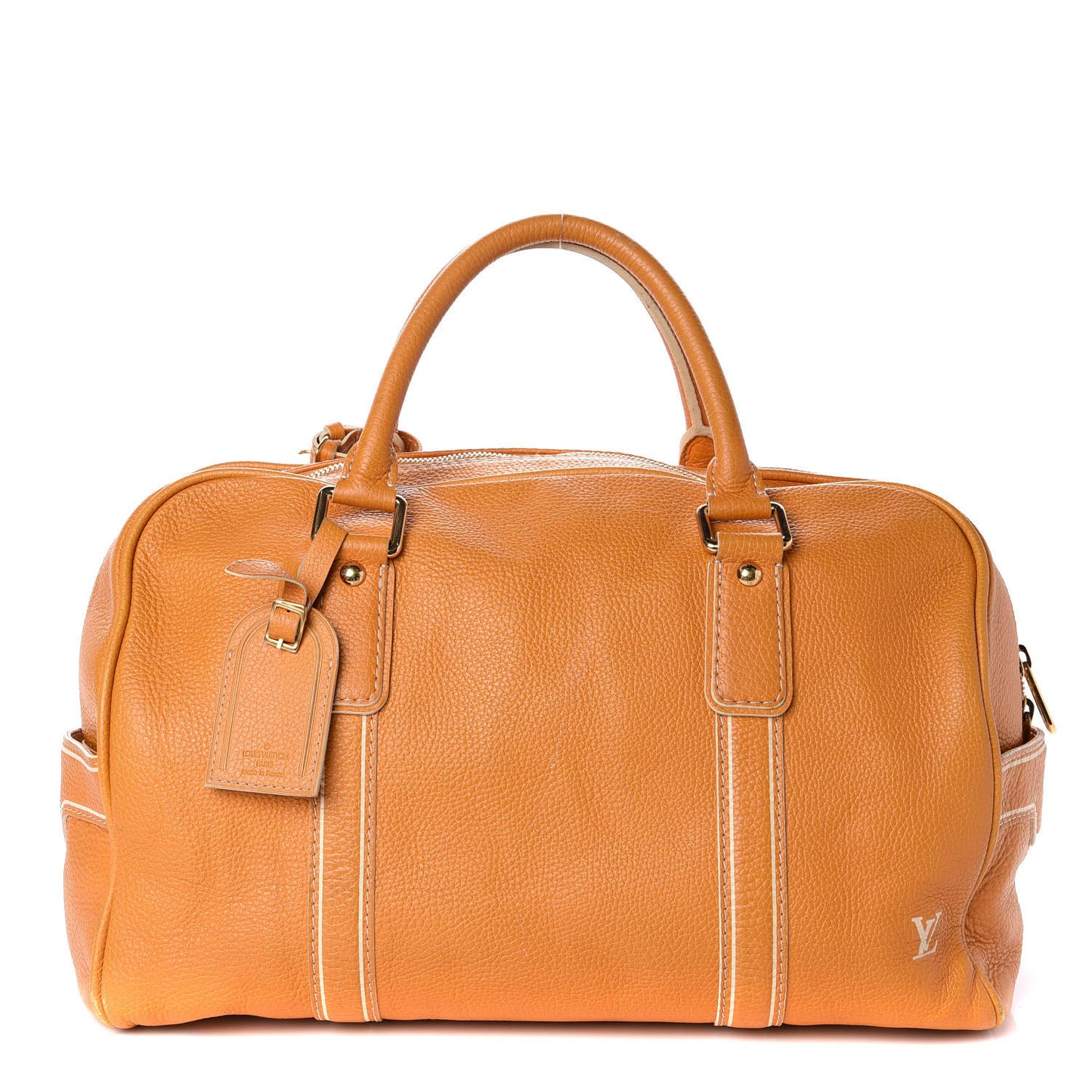 Tobago Calfskin Carryall Yellow