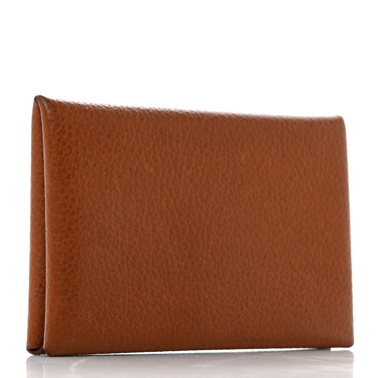 Barenia Faubourg Verso Calvi Card Case Fauve Rubis