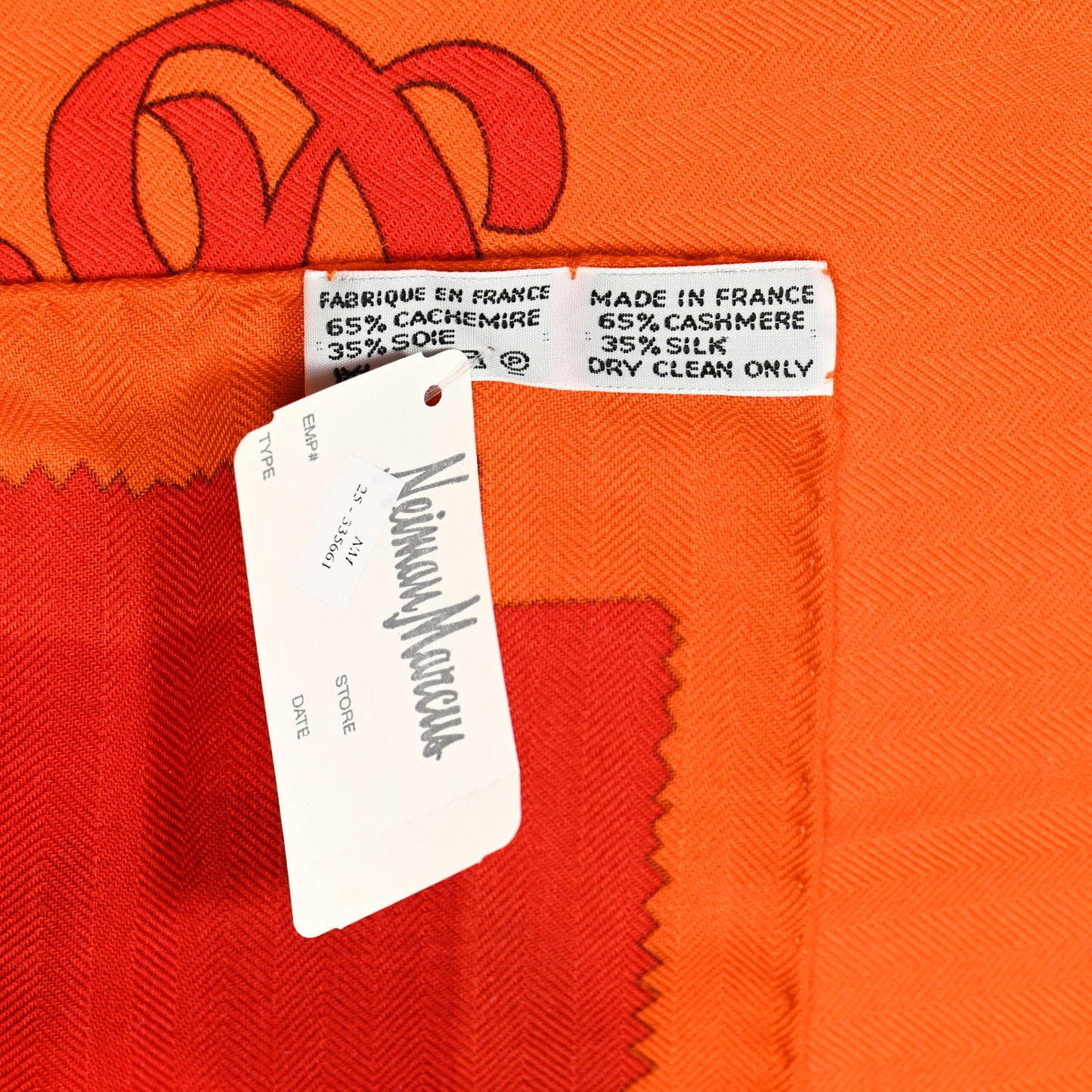Cashmere Silk Tout En Carre Shawl 140