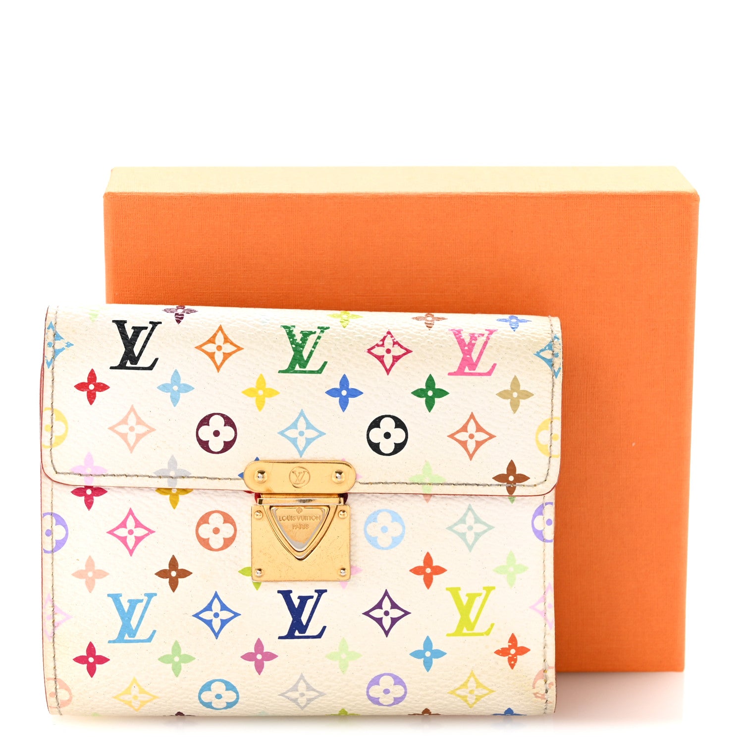 Louis Vuitton Monogram Multicolor Koala Wallet White 11 of 11
