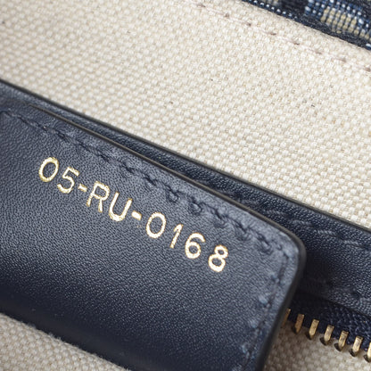 Christian Dior Oblique Saddle Bag Blue 7 of 7