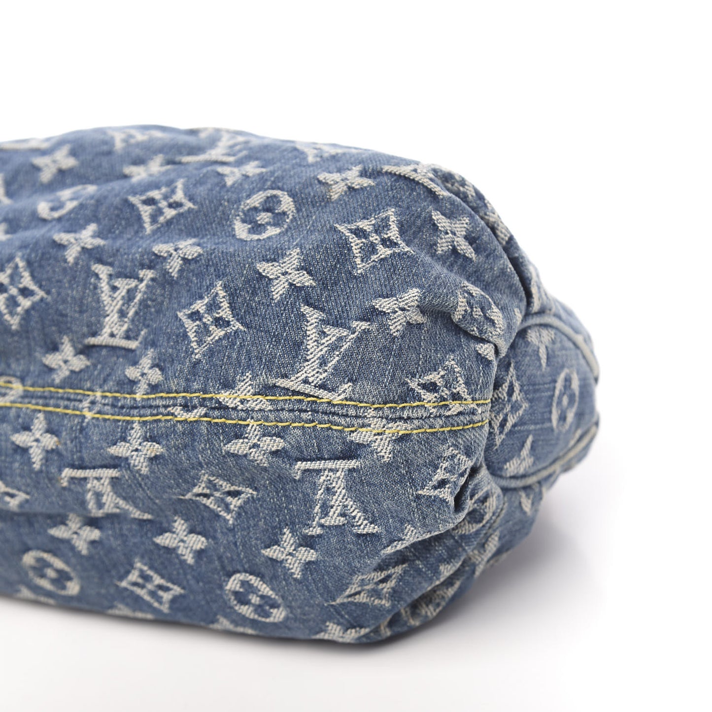 Monogram Denim Pleaty Blue