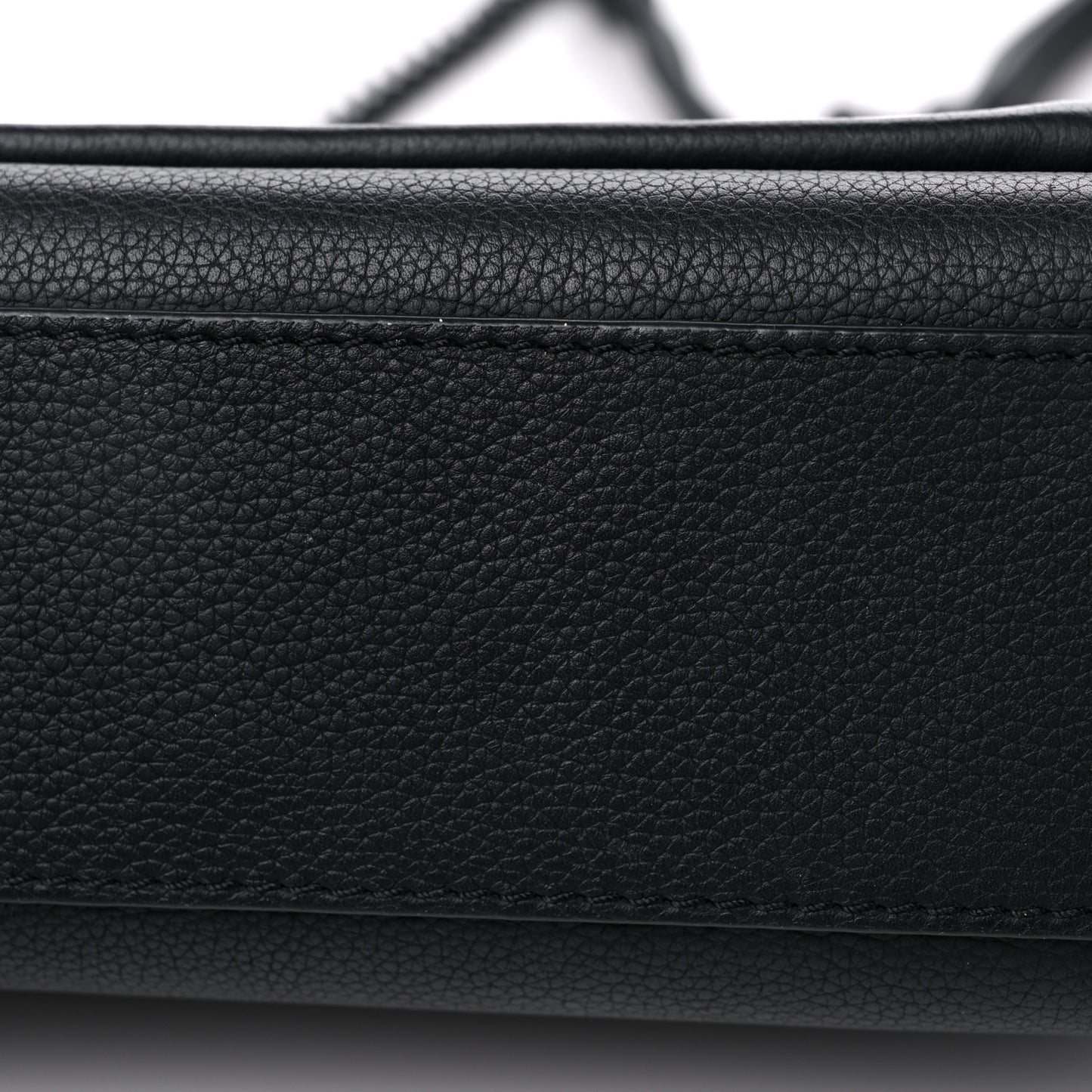 Soft Calfskin My Lockme Chain Bag BB Black
