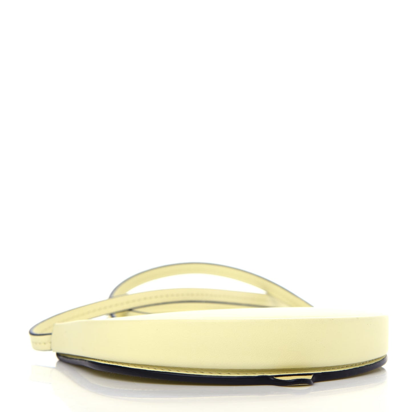 Soft Calfskin Small Heel Bag Pale Lime