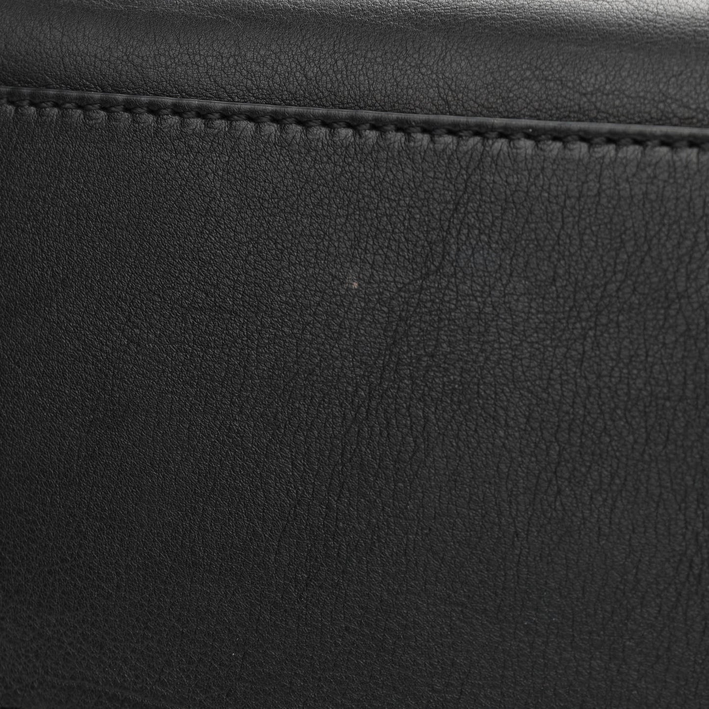 Vitello Rockstud Double Handle Tote Black