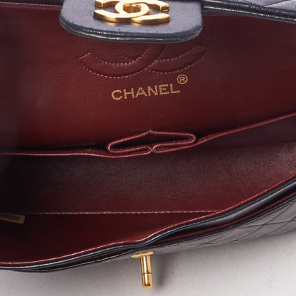 Chanel Lambskin Quilted Small Double Flap Black 8 of 9
