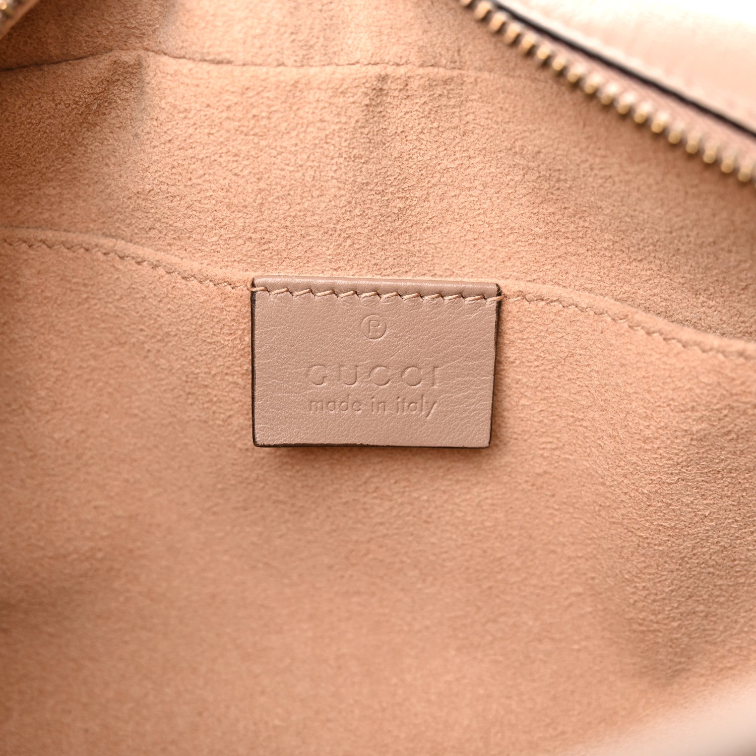 Gucci Calfskin Matelasse Small GG Marmont Chain Shoulder Bag Porcelain Rose 5 of 10