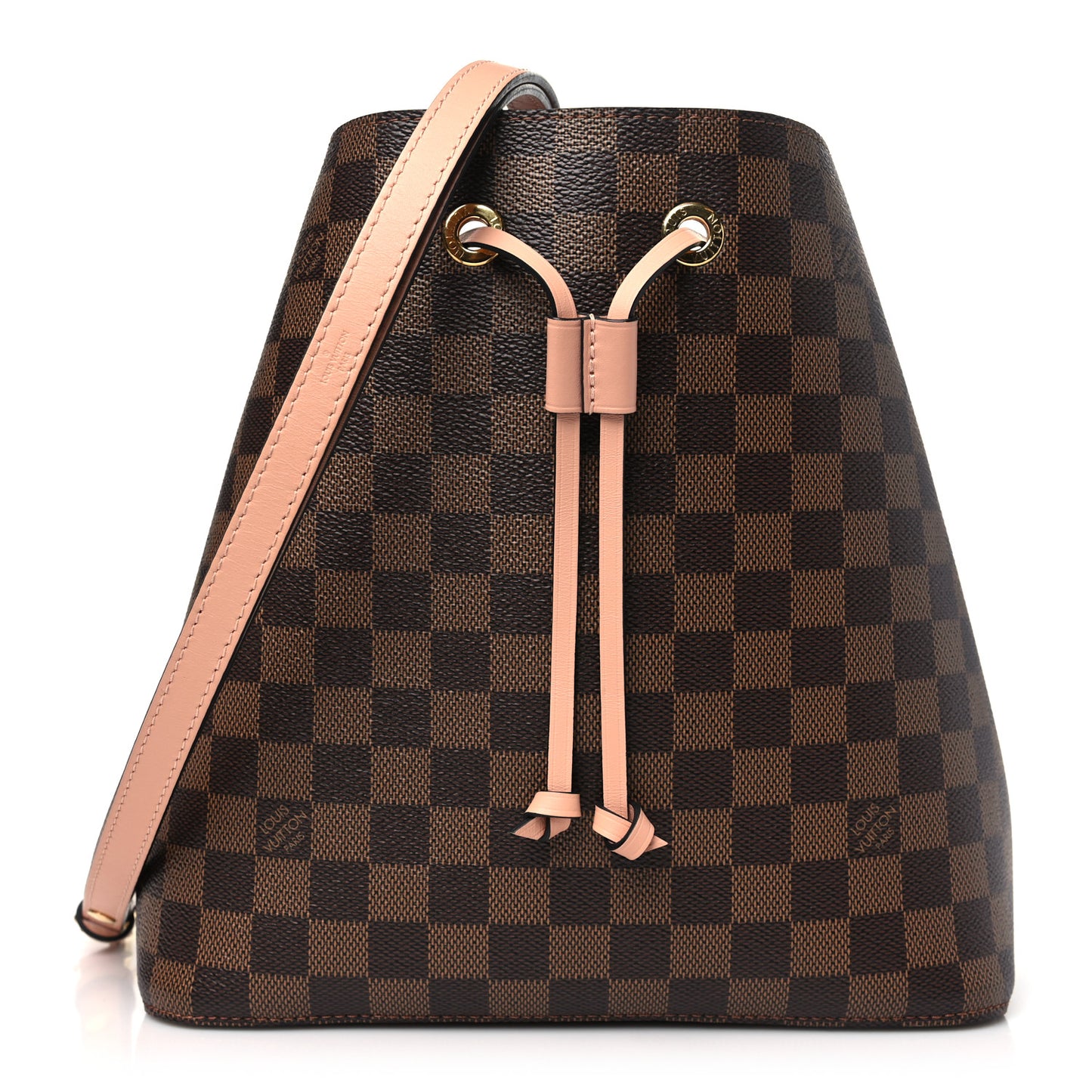Damier Ebene Neonoe MM Venus Pink