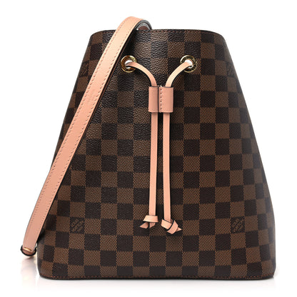 Louis Vuitton Damier Ebene Neonoe MM Venus Pink 1 of 9