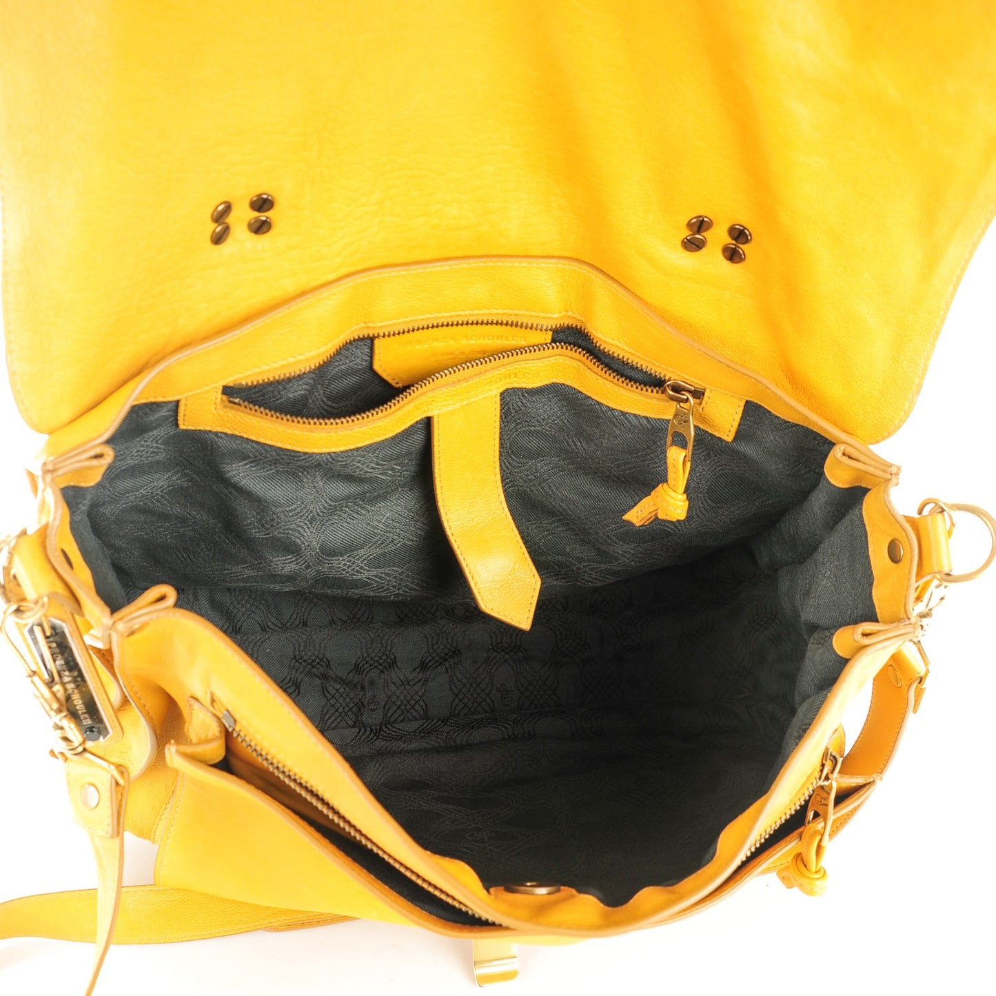 Lambskin Large PS1 Satchel Mustard