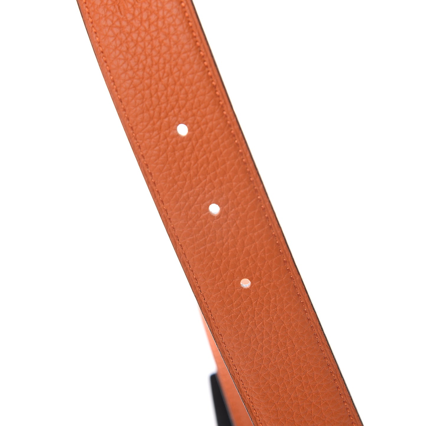 135 Togo 32mm Stirrup Belt 80 Black Orange