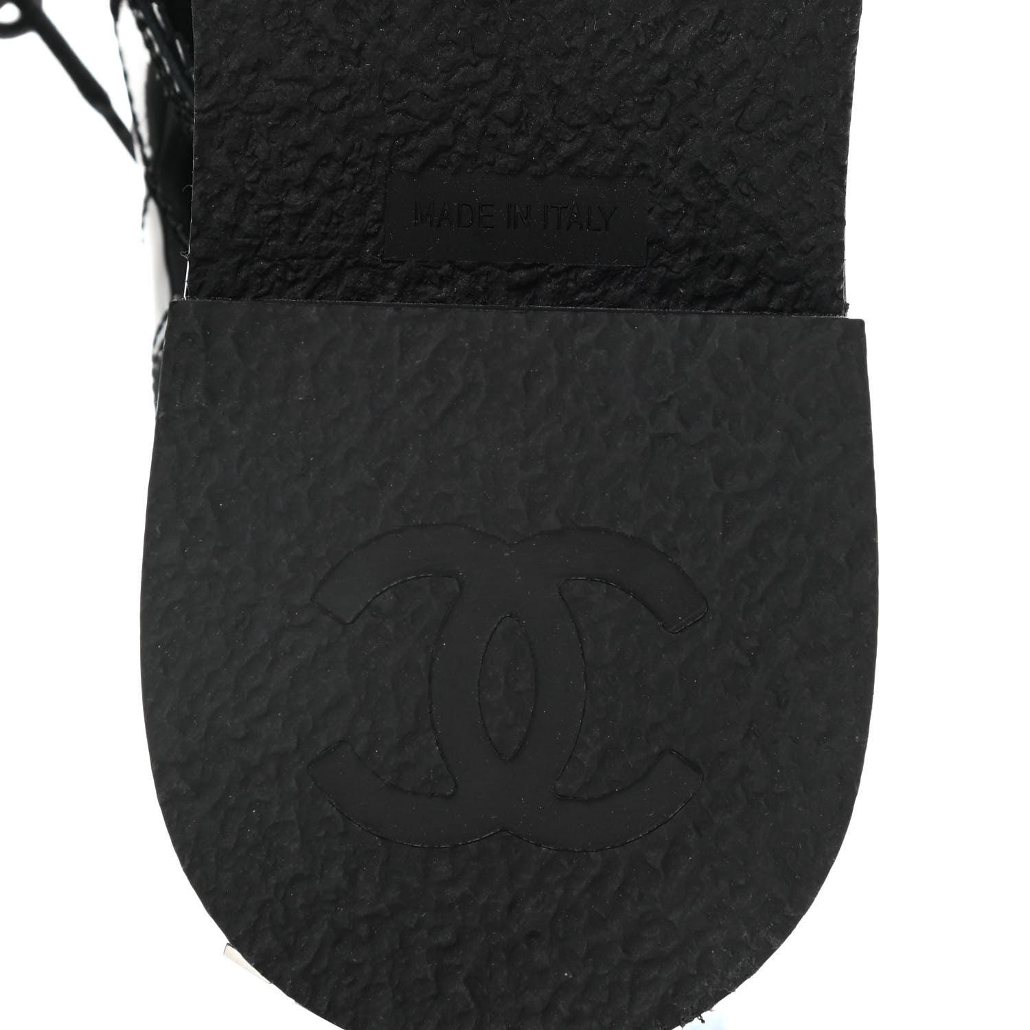Chanel Lambskin Patent Calfskin CC Brogue Lace Up Oxfords 38 Black 8 of 12