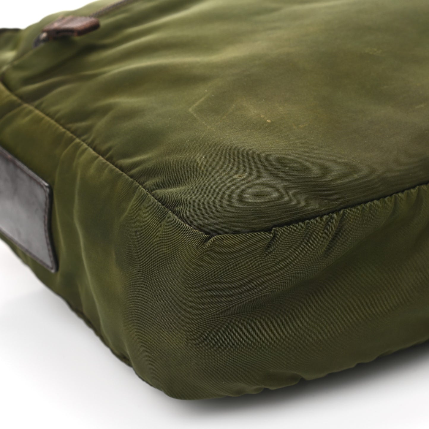 Nylon Vela Messenger Bag Ebano