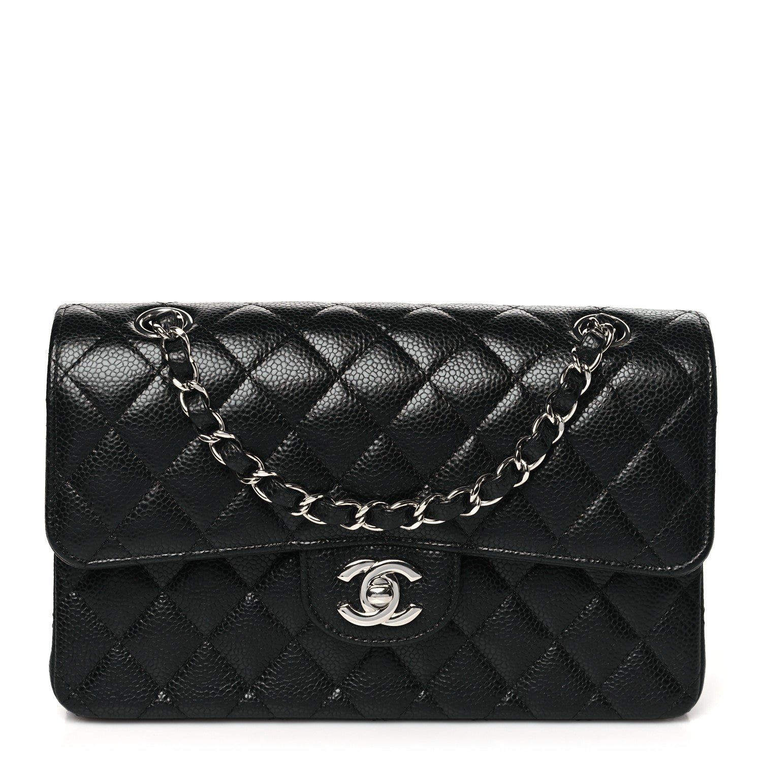 Chanel Caviar Quilted Small Double Flap Black 1 of 11