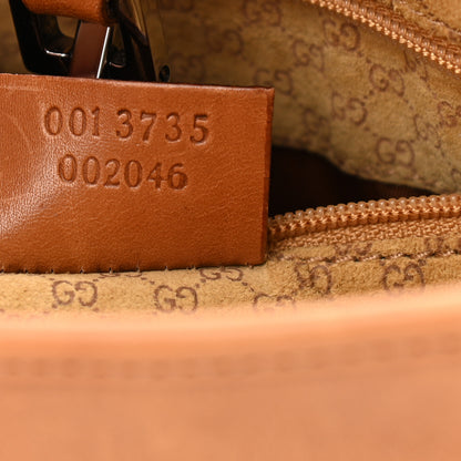 Gucci Calfskin Small Jackie O Hobo Brown 7 of 12