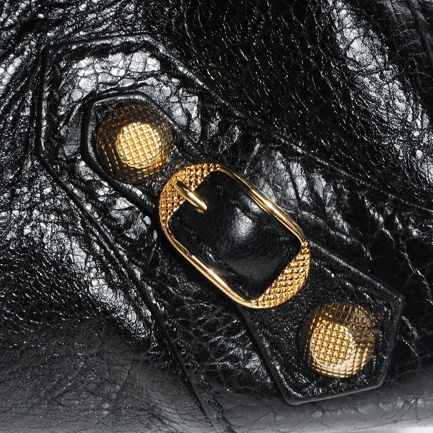 Agneau Giant 12 Gold Hardware City Black