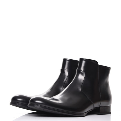Louis Vuitton Calfskin Chelsea Ankle Boots 12 Black 3 of 9