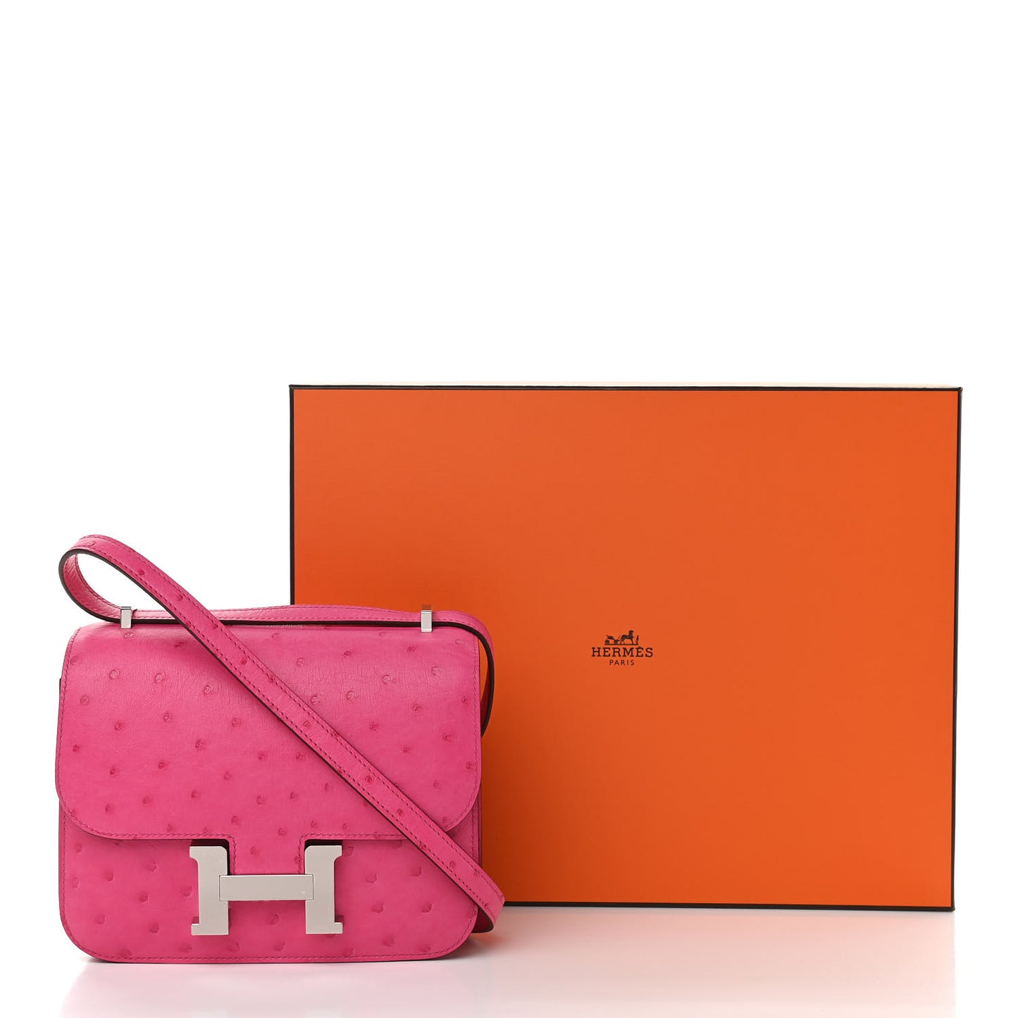 Ostrich Constance 18 Rose Tyrien