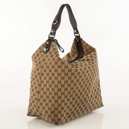 Gucci Monogram Icon Bit Large Hobo Dark Brown 3 of 7