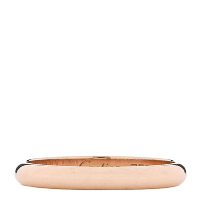 Cartier 18K Pink Gold 2.5mm 1895 Wedding Band Ring 51 5.75 1 of 4