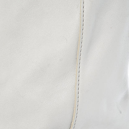 Alexander Wang Pebbled Calfskin Prisma Skeletal Tote White 21 of 25