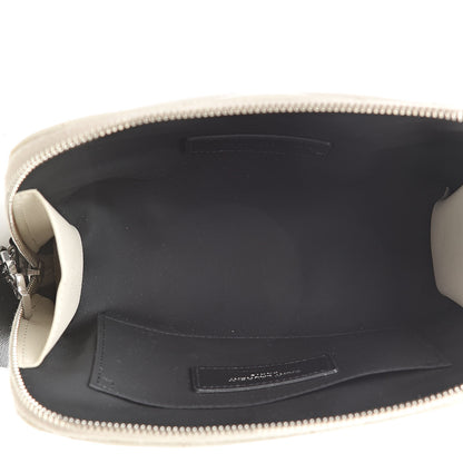 Saint Laurent Lambskin Matelasse Cosmetic Case Ivory 5 of 7