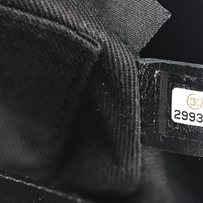Chanel Calfskin Quilted CC Uniform Flap Belt Bag Black 8 of 15