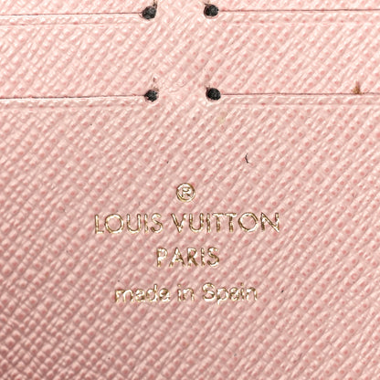 Louis Vuitton Monogram Clemence Wallet Rose Ballerine 6 of 7