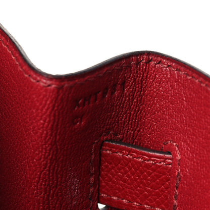 Hermes Epsom Kelly Sellier 35 Rouge Grenat 7 of 13