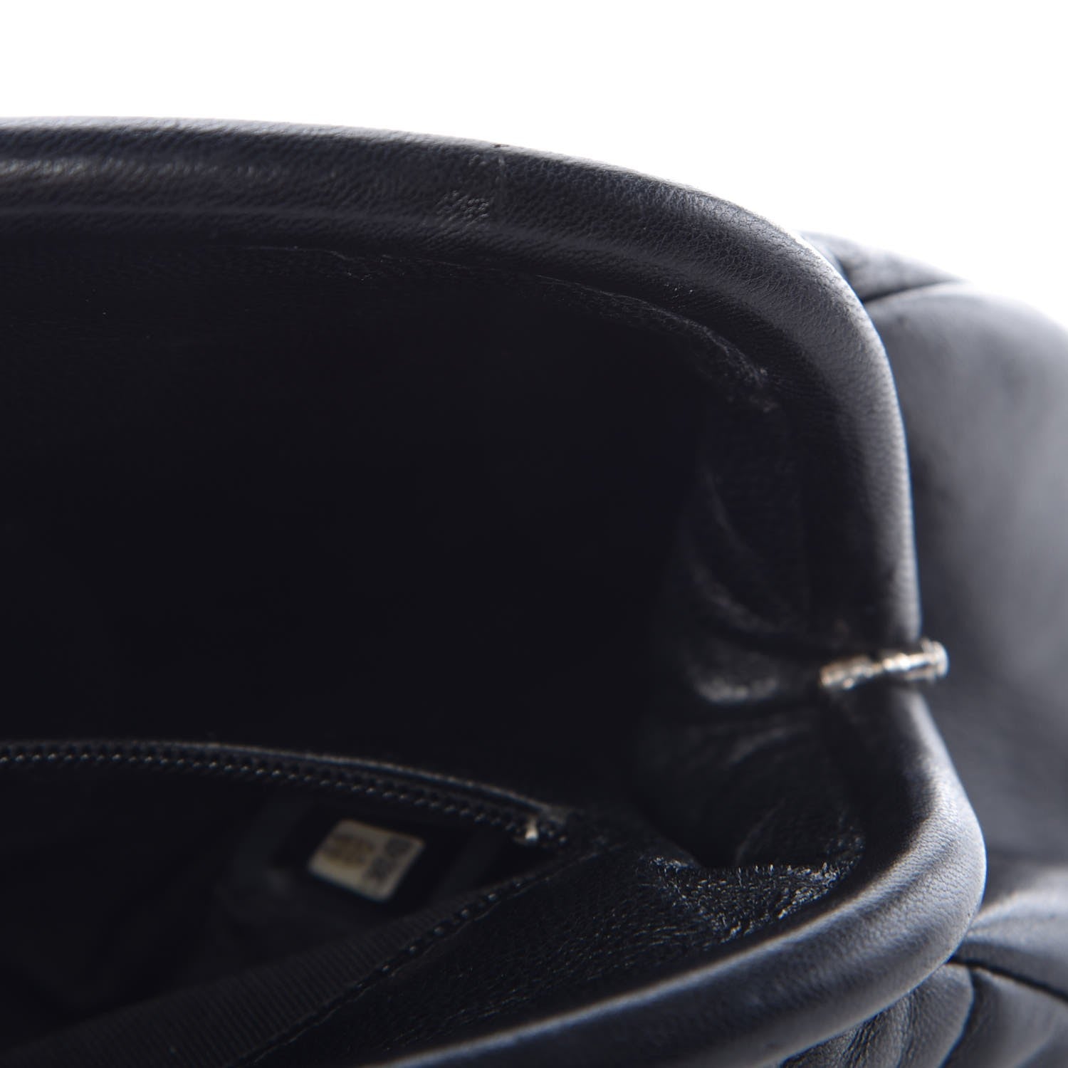 Chanel Lambskin Quilted Timeless Clutch Black 9 of 9