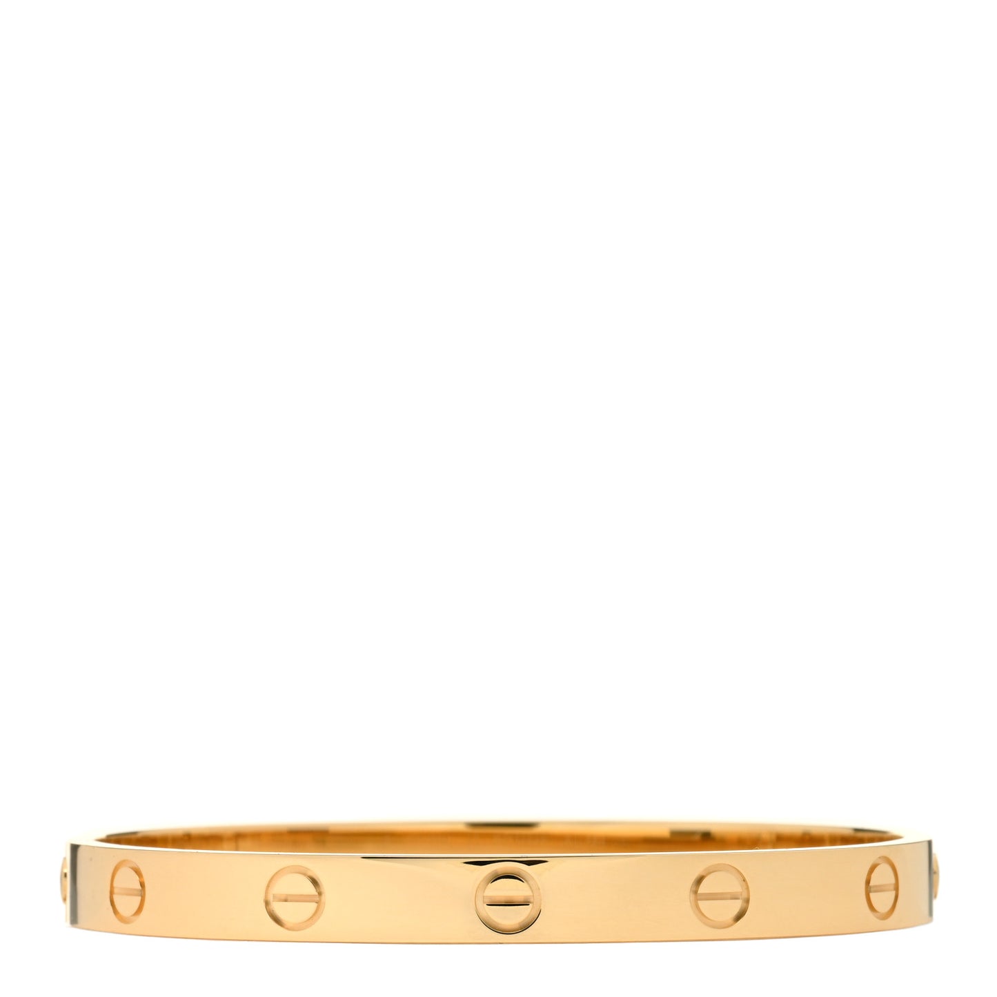 18K Yellow Gold LOVE Bracelet 17