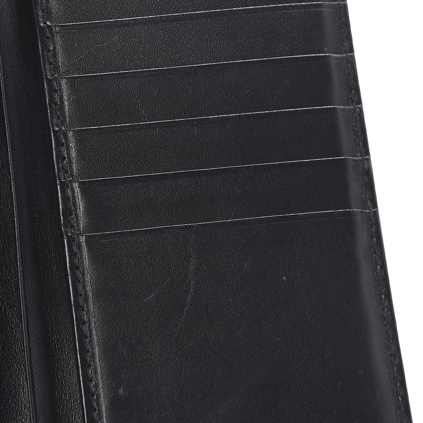 Nappa Intrecciato Flap Wallet Black