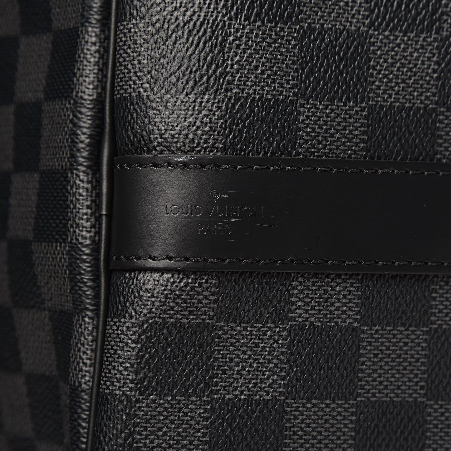 Damier Graphite Keepall Bandouliere 55