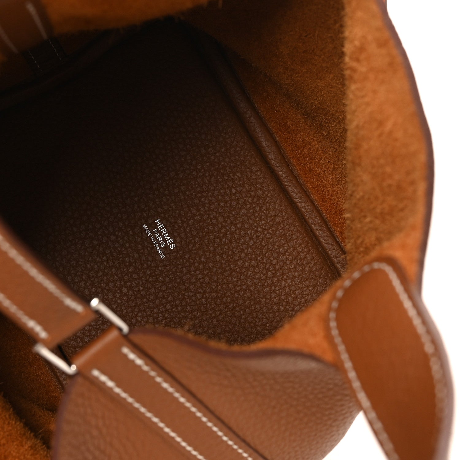 Hermes Taurillon Clemence Picotin Lock 18 PM Gold 5 of 11