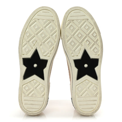 Christian Dior Camouflage Knit Calfskin Womens Walk'n Dior High Top Sneakers 39 Nude 6 of 10