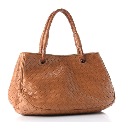 Bottega Veneta Nappa Intrecciato Woven Tote Noce 3 of 12