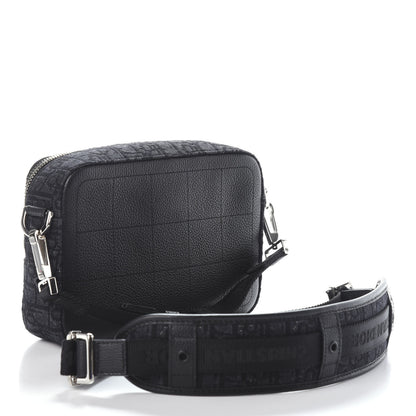 Christian Dior HOMME Oblique Safari Messenger Black 3 of 9